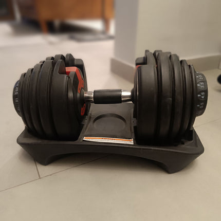 Bowflex SelectTech Mancuerna Ajustable 2-24kg Como