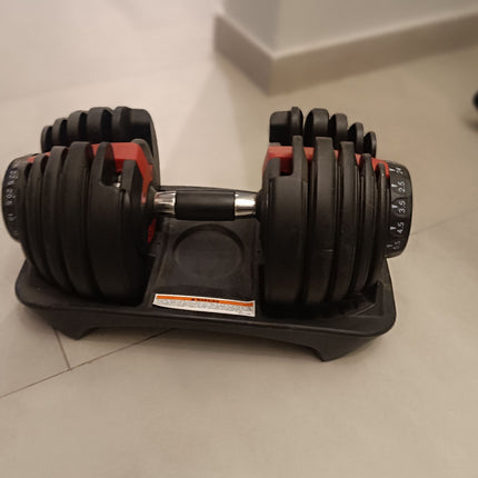 Bowflex SelectTech Mancuerna Ajustable 2-24kg Como