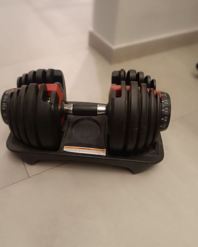 Bowflex SelectTech Mancuerna Ajustable 2-24kg Como