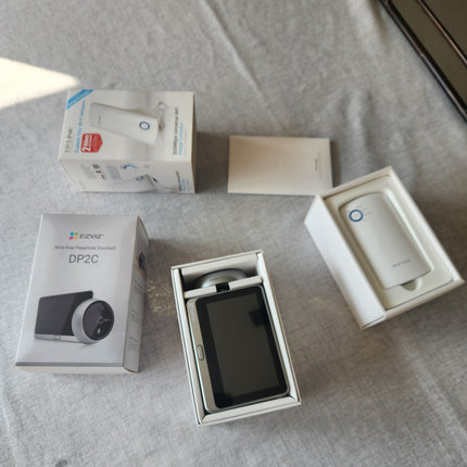 Cámara y timbre DP2C Ezviz + TP-Link, nuevos
