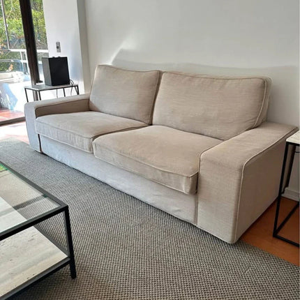 ¡Sofá + fundas (3 cuerpos) Espacioso y Elegante para Tu Hogar! 🛋️