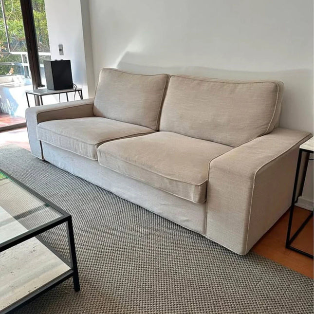 ¡Sofá + fundas (3 cuerpos) Espacioso y Elegante para Tu Hogar! 🛋️