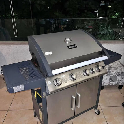 ¡Parrilla Mr Beef 5 quemadores + plancha! 🔥
