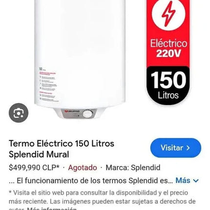 Termo eléctrico ¡Calor Confiable para Tu Hogar! 🔥