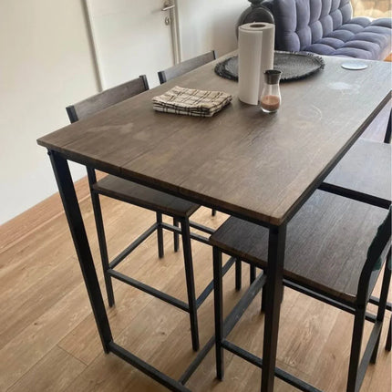 ¡Mesa de Bar con Sillas Incluidas! 🍷