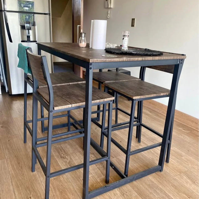 ¡Mesa de Bar con Sillas Incluidas! 🍷
