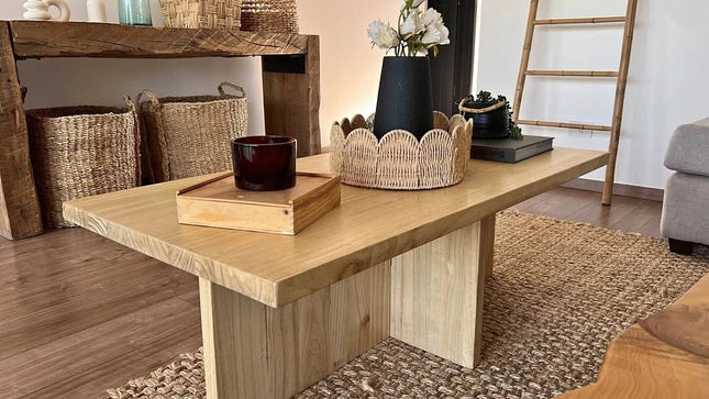 ¡Mesa de Centro Impecable para Tu Hogar! 🏡