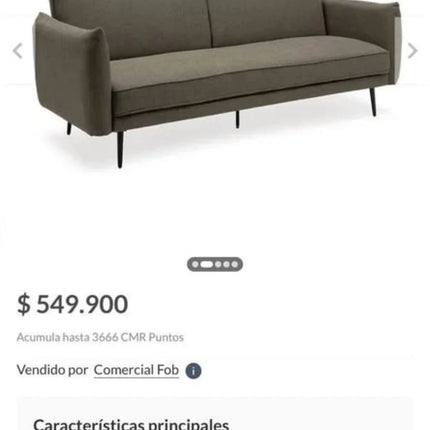 Sofá cama the popular design - Verde ¡Transforma tu espacio con estilo! 🛋️