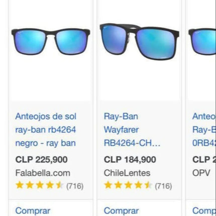 Lentes Ray-Ban Polarizados Orginiales ¡Luce con estilo bajo el sol! 😎