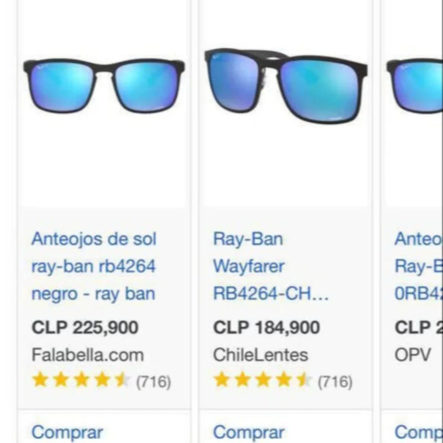 Lentes Ray-Ban Polarizados Orginiales ¡Luce con estilo bajo el sol! 😎