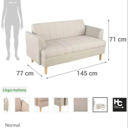 ¡Sofá 2 Cuerpos como Nuevo! 🛋️
