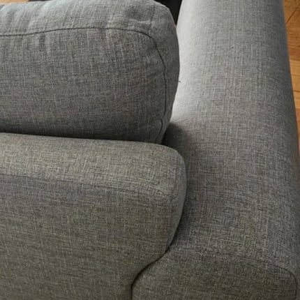 ¡Sofá 3 Cuerpos Rosen Gris que Encanta! 🛋️