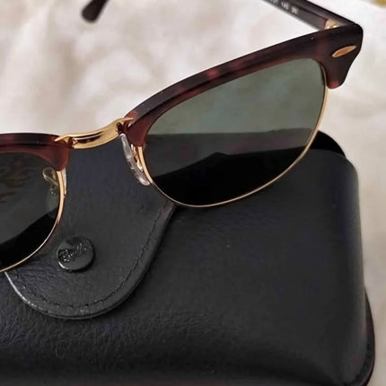 Lentes Ray Ban Clubmaster RB3016 Original Impecable 🌞 Gafas de Sol Impecables