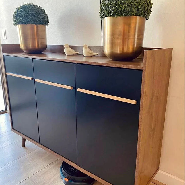 Elegante Buffet Negro para Tu Hogar 🖤