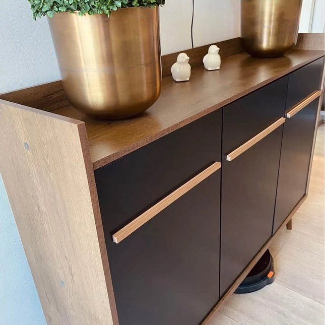 Elegante Buffet Negro para Tu Hogar 🖤
