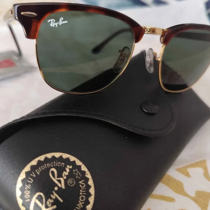 Lentes Ray Ban Clubmaster RB3016 Original Impecable 🌞 Gafas de Sol Impecables
