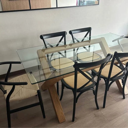 Juego Comedor + 2 sillas wishbone ¡Transforma tu Comedor con Estilo! 🍽️