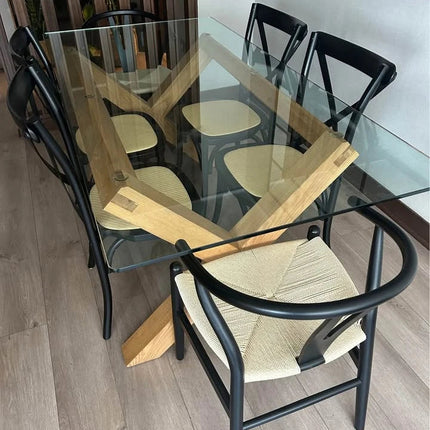 Juego Comedor + 2 sillas wishbone ¡Transforma tu Comedor con Estilo! 🍽️