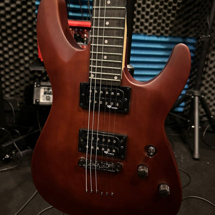 Guitarra electrica SGR by Schecter C-1 SGR Walnut Satin