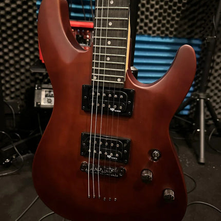Guitarra electrica SGR by Schecter C-1 SGR Walnut Satin